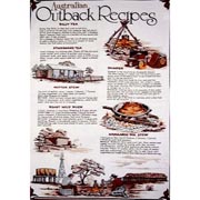 Outback Recipes Tea Towel